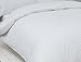 Produktbild Louisiana Pinstripe Duvet Cover Set, 100% Cotton, 200 Thread Count, Blue/White-Double