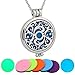Produktbild LnLyin LnLyin Hollow Luminous Halskette Aroma Halskette Mode Persönlichkeit Parfüm Aroma ätherischen Ölverteilung Anhänger Halskette Mode Persönlichkeit Edelstahl Schmuck Diffuser Halskette