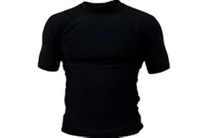 Certified Grappler Rash guard Rash Vest Black Short Sleeve & Full Sleeve Body Armour