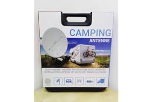 RED OPTICUM Kit parabola antenna da camping Opticum