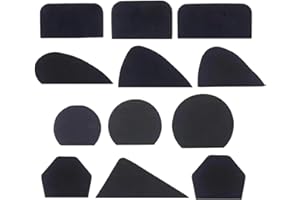 MONOJLY Set di 12 stampi per manico di tazze in ceramica fai da te, per argilla e argilla, stampo per manico per tazza da caffè