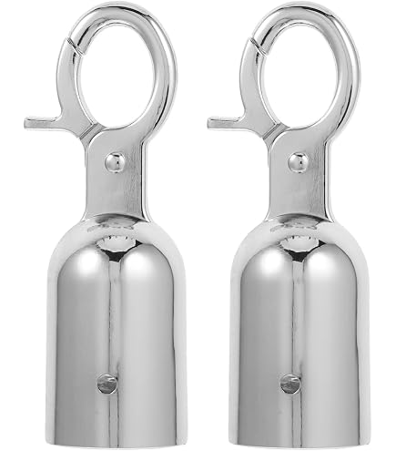 Kanirope Seilendkappe Mit Karabiner – Edelstahl, Für Seile Ø 38-40 Mm