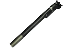 tija MTB Carbono,RXL SL tijas de Bicicletas 27.2/30.8/31.6mm Tubo sillín 350/400mm Negro/Gris tijas de Carbono Carretera