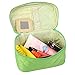 Tonsee Portable Women Handbag Cosmetic Makeup Bag Travel Toiletry Bag Square Case