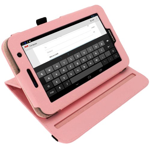 igadgitz A1968 Tablet-Schutzhülle, Tab 2 7.0″, rosa - 6