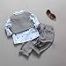 For 2-5 years old boys,Clode® 3pcs Newborn Baby Boy Grey Waistcoat+Long Pants+Shirts Clothes Sets Suit (for 2 years old)