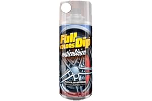 AutoFullCar Spray Pintura para Pinzas DE Freno ANTICALÓRICA ACRÍLICA Permanente FULLCOLORS by Full Dip (Blanco)