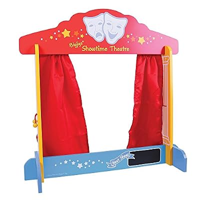 Bigjigs Toys Castelet de théâtre pour table