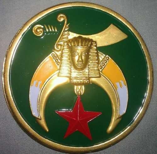 Shriners Green Car Emblem by Mason Square Market