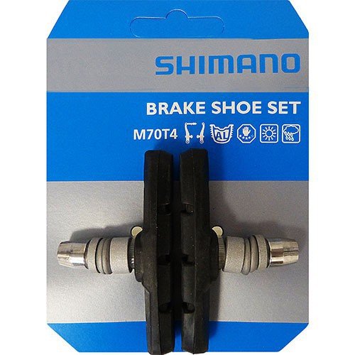 BREMSSCHUHE PAAR M-SYSTEM M70T4 MIT MUTTER / U-SCHEIBE