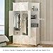 Produktbild Ultra Time Empty Kleiderschränke Tragbarer Garderobenschrank Modularer Speicherorganisator Raumsparender Schrank Tieferer Würfel Mit Hängender Stange 12 Türen (größe : B)