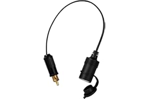 NASEOM Standard steckdosenadapter zigarettenanzünder, 12V-24V zigarettenanzünder verlängerung für Boot Motorrad Auto