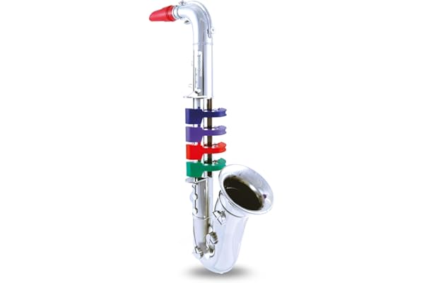 Bontempi - 323902 - Instrument de Musique - Saxophone 4 Notes, Bleu