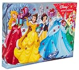  Calendario de Adviento de Princesa Disney 2018, caja de regalo para niños, Aurora, Belle, Blanco, Nieve, Cenicienta, Ariel