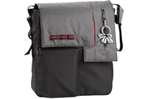 Okiedog Wickeltasche nine2five Paige - grau/schwarz