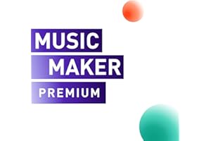 MUSIC MAKER 2023 PREMIUM - Make the music you love I Audio Software I Musikprogramm I Windows 10 / 11 I 1 PC Download-Lizenz 