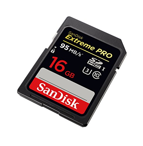 SanDisk Extreme Pro SDHC 16GB Class 10 Speicherkarte (bis zu 95MB/s lesen) (Amazon Frustfreie Verpackung) - 2