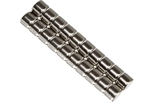 Magnet Expert® 4 mm dia x 3 mm tjock N42 neodymimagnet – 0,54 kg dragning (förpackning med 25)