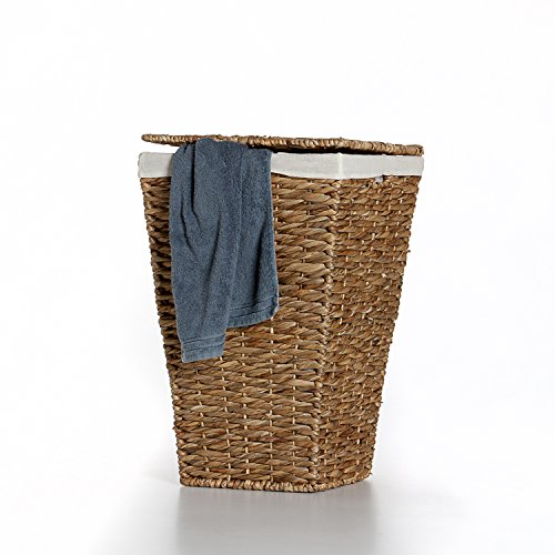 Casa Mina Wäschekorb Wäschebox Wäschesammler aus Wasserhyazinthe "Brunei" 55cm