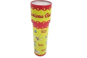Curious George Tin Kaleidoscope - only one included by Schylling TOY (English Manual)