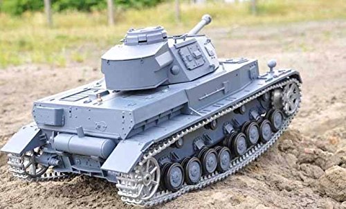 Panzer IV Tank 1:16 Scale Radio Remote Control RC Tank -- Metal tracks Metal Gears Metal Sprockets
