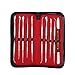 Produktbild Anself 10er Dental Set Edelstahl Wachs Carving Tool Set mit PU-Halter Fa