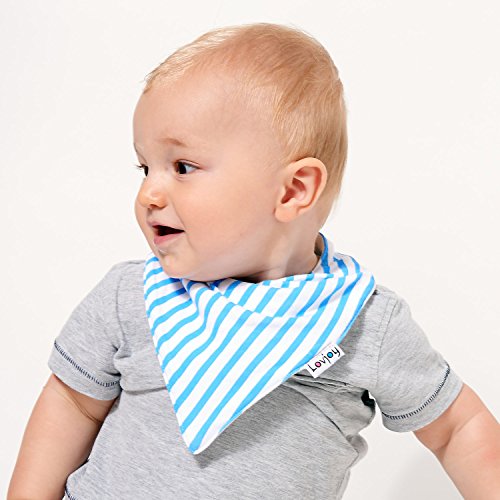 Packung mit 5 Lovjoy Jungen Lätzchen (Kleinen Held) - 3