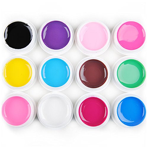 Coscelia 36W Nageltrockner Starterset Nagelgel Set Nageldesign Deko Kits Gelpolish Nagelset Muttertag Geschenk - 3