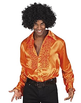 Générique Chemise Disco Orange Homme Taille L