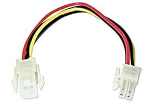 Lindy 33130 Prolunga Mainboard ATX P4, 0.3 Metri, Nero