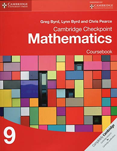 Cambridge Checkpoint Mathematics Coursebook Stage 9 (Cambridge International Examinations)