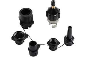 ‎HEYTUR Heytur Aufblasbares Boot SUP Pumpe Adapter Standard Schrader Konventionelle Luftpumpe Luftventil Adapter Speichenplatte Befestigung