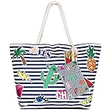 🍍 Forro de poliéster, perfectamente utilizado como bolso de mano, bandolera, bolso o bolso de playa.