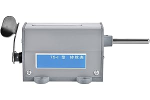 EVTSCAN Contagiri, 75-I Display a 5 cifre Contagiri rotativo azzerabile meccanico