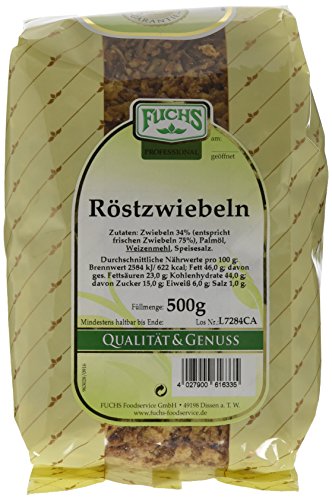Preisvergleich Produktbild FUCHS Röstzwiebeln, 5er Pack (5 x 500 g)