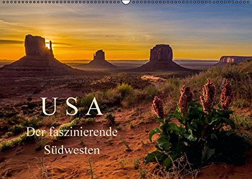 USA Der faszinierende Südwesten (Wandkalender 2016 DIN A2 quer): Natur und Städte, die Highlights des Südwestens der USA (Monatskalender, 14 Seiten) (CALVENDO Natur)