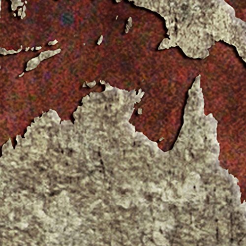 Fototapete Weltkarte Landkarte Kontinent 400×280 cm XXL KOMPLETT SET MIT KLEISTER – PREMIUM VLIES TAPETE – PROFI QUALITÄT (Keine Papiertapete, keine Blasenbildung) – Top moderne Wanddeko – Fototapete 3D Illusion – Riesen Wandbild – Top Design Tapete – Neue exklusvie Edition mit noch besser Druckauflösung – Deutsches Premium Vlies (Kein Import Vlies oder PVC), Schlafzimmer, Wohnzimmer, Kinderzimmer geeignet | Fototapeten Wandtapete FOA0014a84XL - 5