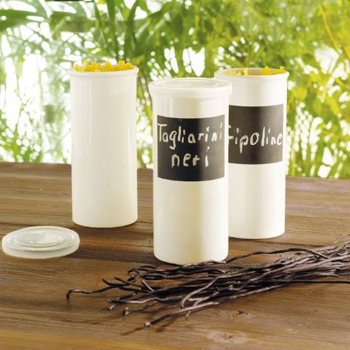 ASA 50719147 Zwiebeltopf Keramik, 14 x 14 x 15 cm, weiß / schwarz - 2