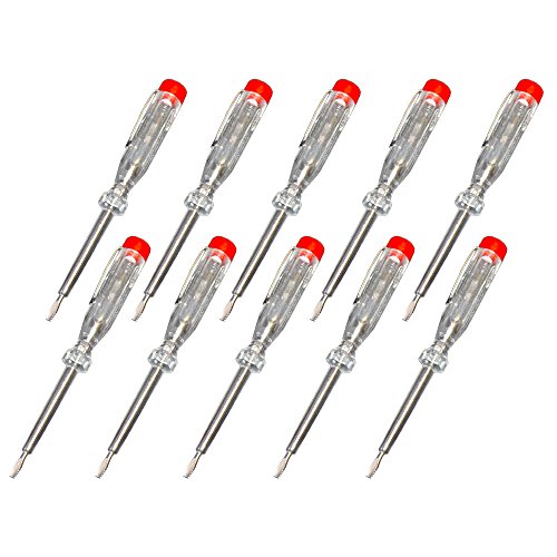 10 x Phasenprüfer 60mm Spannungsprüfer Prüfer Spannungstester 100-250V