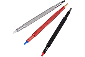 LIUKOUU 3 colori 3 pezzi/set Pulsante lancetta orologio, pressore orologio manuale, per regolare le lancette dell'orologio