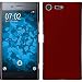 Produktbild PhoneNatic Case für Sony Xperia XZ Premium Hülle rot gummiert Hard-case + 2 Schutzfolien