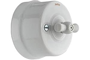 Fontini - interruptor lazo porcelana blanco nieve garby Ref. 6583010001
