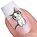 Cat Nail Art Water Decal / Tattoo / Sticker