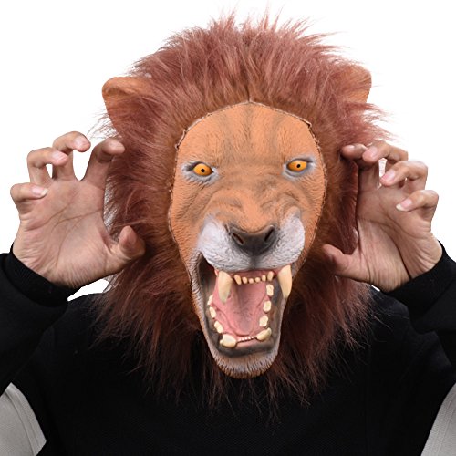 Party Story Halloween Maske latex LöweTiermaske Kostüm