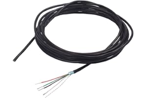 ULTNICE Câble de micro pour guitare 4 fils