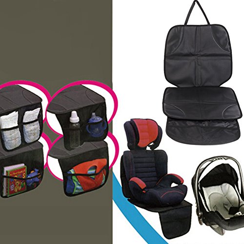 Baby Auto Sitz Protector Matte Beichen Leder-Saver für Baby-/Kindersitz Der beste Schutz für Auto-Kindersitze -Abdeckungen unter Kindersitz - 6