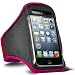 Produktbild ONX3 Hot Pink Sport Armband wasserdicht Fitness Universal Fit Telefon Fall für BLU Pure View