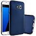 Produktbild Samsung Galaxy S7 Hülle, Fraelc® Galaxy S7 Hardcase Hochwertige Kunststoff Ultra Slim Schutzhülle, Matte Dunkelblau