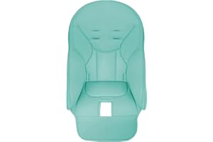 Kixolazr Coussin Chaise Haute Bébé, Housse Chaise Haute pour Bébé en Cuir PU, Housses Chaise Salle à Manger pour Bébé, Housse de Protection Bébé Confort