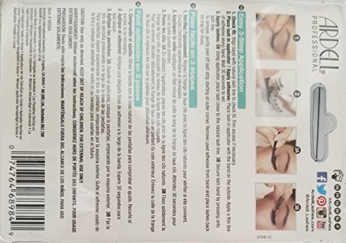 Ardell Multipack Wimpern 5 Pack – Wispies Black, mit free Precision Lash Applicator - 2